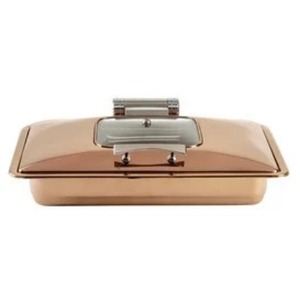 Artículo Más Vendido en 2025, Calentador de Comida Rectangular de Acero Inoxidable Color Oro Rosa de 7L, Elegancia con Estilo en Oro Rosa de 7L - Product Image 6