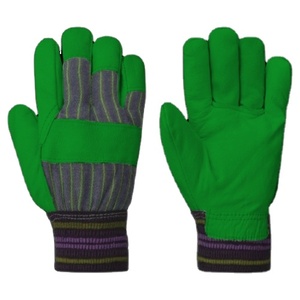 Gants de sécurité industriels en cuir de vachette grainé, gants de travail doux et confortables, résistants à l'abrasion pour le jardinage - Product Image 5