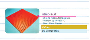 Banco de goma de silicona roja - Product Image 4