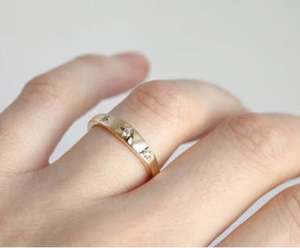 แหวนเงินแท้ตั้งดาวเครื่องประดับเงิน925ที่ทันสมัยสำหรับผู้หญิงงานแต่งงานที่สมบูรณ์แบบหรือสวมใส่ในชีวิตประจำวัน - Product Image 2