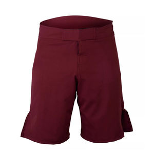 Premium 100% Polyester Satin MMA Fight Shorts Personnalisable BJJ Grappling Solid Pattern Drawstring Mma Shorts - Product Image 6