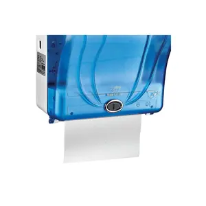 Distributeur automatique de papier essuie-tout bleu intelligent Rulopak 21 cm pour salle de bain et cuisine - Product Image 2
