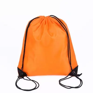 Venta caliente Ecológico Durable Bolsa con cordón Lona Algodón Mochila Bolsa de transporte - Product Image 1