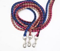 Corde de laisse en nylon solide BLUHORSE BH-924 de qualité supérieure avec mousqueton, durable, pour chevaux, longueur 2,5 mètres, toutes couleurs, emballage en boîte
