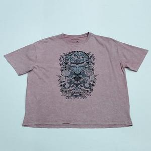 Oem femmes t-shirt tricoté 100% coton dames personnalisé imprimé 100% coton doux t-shirt oem vêtements pour femmes - Product Image 3