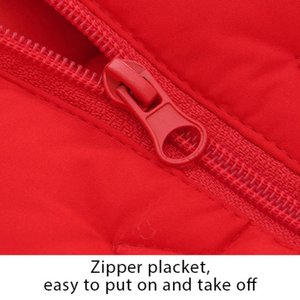 Doudoune à capuche chaude pour enfants Doudounes réversibles pour enfants avec fermeture à glissière bidirectionnelle et tissu léger - Product Image 4