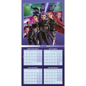 2026 K-Pop Demon Hunters Desk <b>Calendar</b> Printed Paper Product for Promotion - Product Image 2
