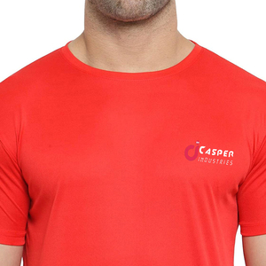 T-shirts personnalisés Vente en gros T-shirt promotionnel de sport maigre à séchage rapide T-shirts à séchage rapide pour hommes pour l'été - Product Image 5