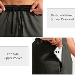 Haute qualité hommes poches personnalisées athlétique entraînement Shorts respirant séchage rapide Bsci gros vêtements de sport basket-ball Shorts - Product Image 5