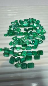 Pierres précieuses en vrac d'émeraude zambienne naturelle de haute qualité de 1 à 3 carats - Product Image 3