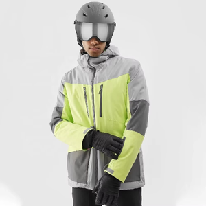 Combinaison de ski unisexe de haute qualité, coupe-vent, chaude, épaisse, grande taille, col à capuche avec fermeture éclair, personnalisable pour hommes et femmes - Product Image 2