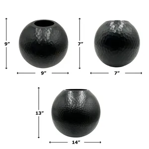 แจกันดอกไม้โลหะงานทำมือศิลปะสำหรับนักออกแบบมืออาชีพสำหรับตกแต่งโรงแรมแจกันดอกไม้โลหะแจกันดอกไม้ทำจาก Zahid - Product Image 5