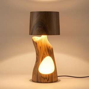 <b>Wooden</b> <b>Crafts</b> table lamp <b>Boxes</b> <b>Wall</b> <b>Signs</b> for Decoration Purpose - Product Image 5