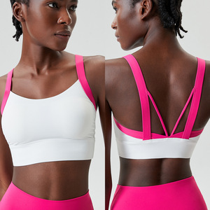 Soutien-gorge de sport anti-choc grande taille pour femme Gilet de yoga léger à haute intensité avec soutien du dos intégré pour la course à pied - Product Image 3