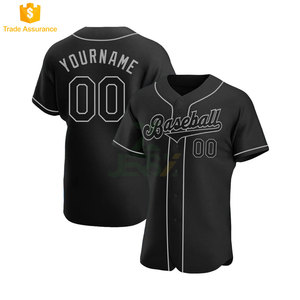 เสื้อเบสบอลแบบใหม่ ปรับแต่งได้ ขายส่ง ระบายอากาศ แห้งเร็ว พิมพ์โลโก้ ชุดกีฬาเบสบอล/ซอฟต์บอล สำหรับผู้ใหญ่ ทุกเพศ - Product Image 1