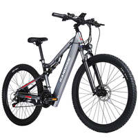 Bicicleta Eléctrica de Montaña RANDRIDE YG90A para Adultos, 1000W, 48V, 17A, Aleación de Aluminio, Suspensión de Cuatro Brazos
