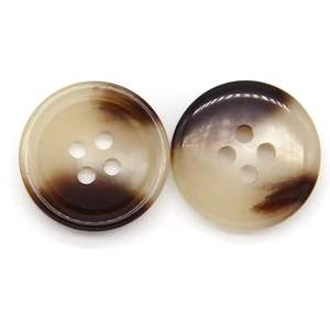 Best Quality Natural Horn <b>Buttons</b> Horn <b>Buttons</b> for Sewing Projects Eco-friendly DIY Accessories Blazers <b>Suits</b> Coat Garment - Product Image 3