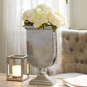 Gran Venta de florero de Metal de diseño de tendencia de boda grande, centros de mesa, decoraciones de mesa, jarrón de Metal alto para restaurantes - Product Image 3