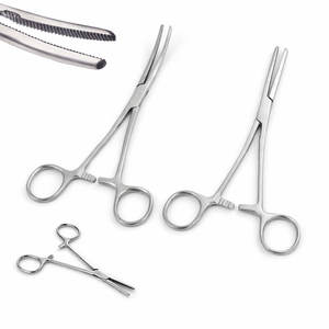 Spencer Wells, calidad superior, 130mm, fórceps curvos para arterias de acero inoxidable, instrumentos quirúrgicos fabricados manualmente en Pakistán - Product Image 1