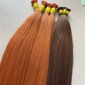 Vente en gros en vrac Extensions de cheveux vierges russes Remy à cuticules alignés directement teints de couleur naturelle d'origine vietnamienne - Product Image 5