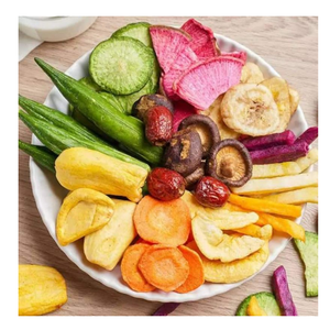 Chips de légumes mélangés à forte demande croustillant frit sous vide collation saine patate douce okra taro carotte vente chaude article d'exportation - Product Image 6