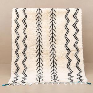 Alfombras de lana pura de diseño moderno, alfombras de área de lana anudada a mano, de Arte de INDIA TEX - Product Image 1