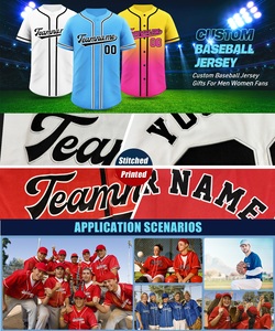 Camiseta de béisbol profesional personalizada, traje de manga corta transpirable de secado rápido para hombres, mujeres y jóvenes para ropa de Softbol - Product Image 5