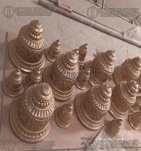 Campanas colgantes de FRP para decoración de bodas Decoración elegante y elegante para ocasiones especiales - Product Image 1
