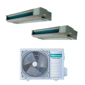 Aire Acondicionado Inverter Hisense 18000+18000 BTU 5AMW105U4RQC A++ de Doble Unidad con Conductos, R32 - Product Image 1
