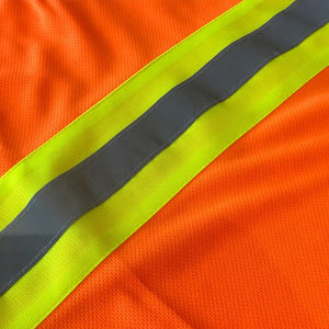 Venta al por mayor de camisas de alta visibilidad seguridad trabajo construcción protección reflejo seguridad alta visibilidad impermeable secado rápido camiseta - Product Image 6