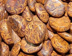 Colgante de Piedra Natural Pulida de Ágata de Mahé Mariyam para Decoración de Bodas y Regalos - Product Image 3