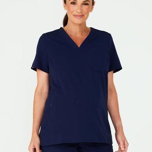 Meilleures ventes Uniformes hospitaliers unisexes personnalisables Nouveau style Chemise à manches courtes pour infirmière et short de médecin Prix - Product Image 4
