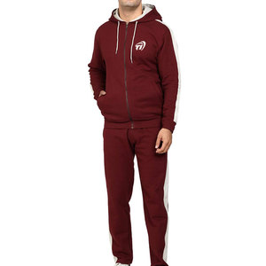 Ensemble de vêtements de rue personnalisés pour hommes Nouveau design Survêtement en coton Bas quantité minimale de commande 100% Coton Motif solide pour l'hiver - Product Image 1