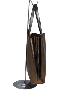 Sacs à main en cuir doré, élégants et à la mode pour femmes, faits à la main pour un usage quotidien, sacs à main en cuir avec double poignée - Product Image 2