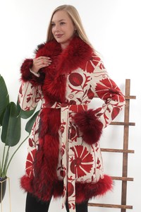 Manteau d'hiver luxueux en laine d'agneau pour femmes-Cardigan à boutons en polaire épaissie personnalisable - Product Image 4