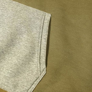 100% de algodón para hombre, Jersey deportivo con diseño de chándal, transpirable para primavera y otoño, conjunto de chándales de lana de algodón 100% para correr - Product Image 5