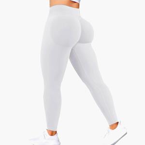 2025 Best-seller Leggings de yoga taille haute pour femme Logo personnalisable sublimé pantalon pour femme pour une utilisation en salle de sport Leggings à bas prix - Product Image 6