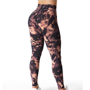 Medias de mujer de diseño personalizado de servicio OEM para venta en línea al por mayor Slim Fit Fitness Gym Wear mallas de mujer - Product Image 5