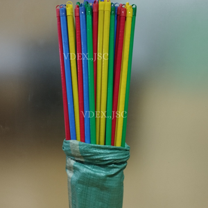 Plastic <b>Broom</b> Stick <b>With</b> Eucalyptus <b>Handle</b> and PVC Coated Wholesale <b>Broom</b> Stick Natural <b>Broom</b> Stick Eco Friendly - Product Image 3