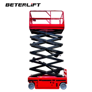 Plateforme élévatrice à ciseaux électrique automatique à vente chaude, 10 m, 13 m, pour l'entretien des bâtiments - Product Image 4