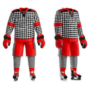 Uniformes de Hockey sobre Hielo Profesionales Personalizables, Cómodos y Duraderos, Camisetas de Equipo de Poliéster, Uniforme de Hockey sobre Hielo Juvenil - Product Image 5