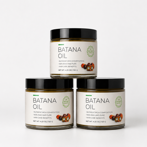Aceite de Batana Vegano, Orgánico y Libre de Crueldad Animal de SunpinHerb, Aceite Natural a Base de Hierbas para el Crecimiento del Cabello, Nutritivo, Reparador e Hidratante - Product Image 1