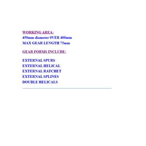 Machine de façonnage d'engrenages hydraulique avancée de type Sykes, conçue pour les applications de découpe d'engrenages de haute précision à grande vitesse - Product Image 5