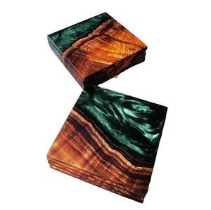 Posavasos de madera clásico y sostenible de alta calidad al por mayor para restaurantes y hoteles - Product Image 2