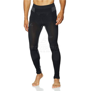 Leggings de Compresión Largos para Hombre SONISPO, Color Sólido, Cintura Elástica, Pantalones Deportivos de Spandex y Nailon - Product Image 3