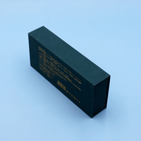 Boîte cadeau magnétique pliable de luxe haut de gamme avec logo personnalisé, couvercle magnétique rigide de qualité supérieure, doublure en éponge, recyclable, imperméable