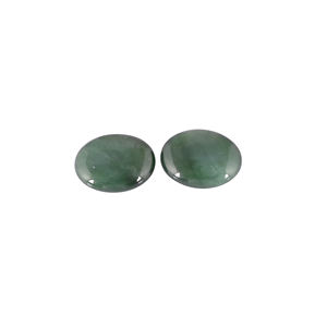 Lote de piedras preciosas de cabujón ovalado suelto de Escora verde, piedra para hacer joyas, anillo de piedra, pendiente - Product Image 4