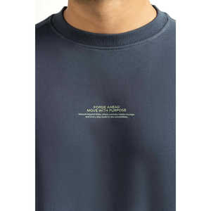 Sudadera de Corte Regular con Patrón Sólido, Logotipo Bordado Personalizado, XXS/XL, Tejido de Punto Crochet, MN-SWS-WS25-013, Lavado Ácido - Product Image 1