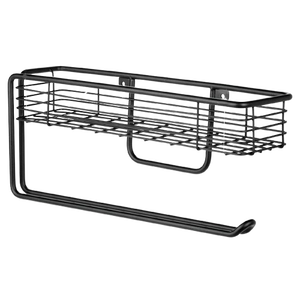 Portarrollos de Papel de Cocina con Diseño de Corazón de Metal Doble, Estante para Condimentos con Listones, Decorativo para Cocina - Product Image 4