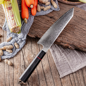 Venta al por mayor personalizado de alta calidad de acero de Damasco Chef cortar carne cuchillo de cocina de acero inoxidable con mango cuchillo para cocinar - Product Image 4